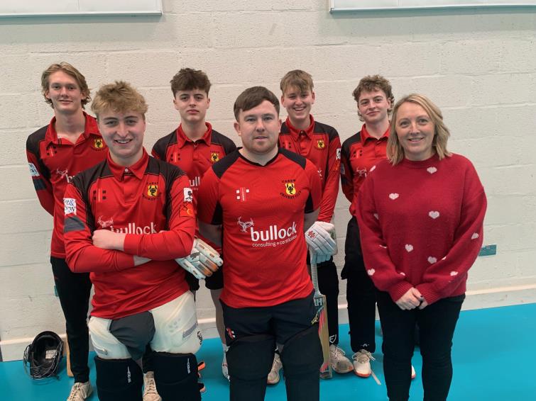 Carew - prematch - with scorer Kate Chandler-Hall